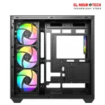 ID-COOLING VIEW 510 4 Fan ARGB Type C Black Mid Tower Case