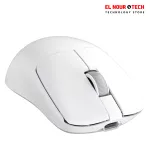 MEETION AIR GW40 PRO Lightweight Pixart 3 Mode Rechargeable WirelessAnd Bluetooth Gaming Mouse White