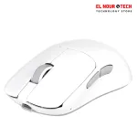 MEETION AIR GW40 PRO Lightweight Pixart 3 Mode Rechargeable WirelessAnd Bluetooth Gaming Mouse White