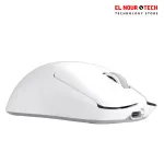 MEETION AIR GW40 PRO Lightweight Pixart 3 Mode Rechargeable WirelessAnd Bluetooth Gaming Mouse White