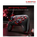 ONIKUMA C1 RGB Bluetooth Gaming Controller Gamepad 6-Axis Gyroscope with Turbo Motion &amp; Vibration – For PC Gaming Console