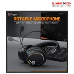 ONIKUMA GT886 3-Mode Wireless EECHARGEABLE Gaming Headset