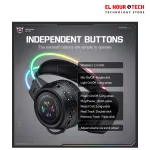 ONIKUMA GT889 RGB 3-Mode Wireless with Lighting Gaming Headset
