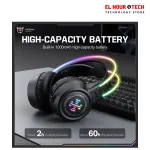 ONIKUMA GT889 RGB 3-Mode Wireless with Lighting Gaming Headset