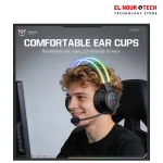 ONIKUMA GT889 RGB 3-Mode Wireless with Lighting Gaming Headset