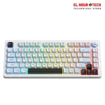 ONIKUMA MT501 Silent 3-Mode Wireless Gaming Keyboard Membrane 75% (Bluetooth 5.0/ Wireless/USB-C) Rechargeable Gaming Keyboard