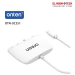 Onten OTN-UC551 4-in-1 USB-C to Gigabit Ethernet Adapter