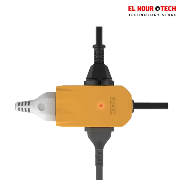 مشترك كهرباء iLOCK Mini Power Strip – 3 outlets (1.5 m)