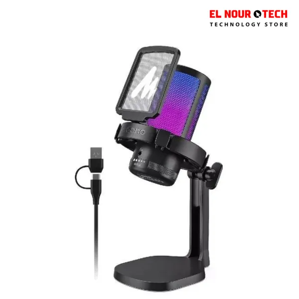 Maono DGM20 RGB USB Condenser Gaming Microphone Black