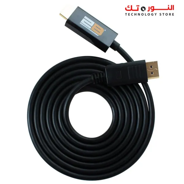 2B (DC604) Display port to HDMI - 1.8 M – Black