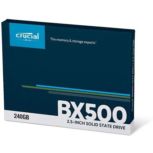 Crucial BX500 240GB 3D NAND SATA 2.5-Inch Internal SSD, up to 540MB/s