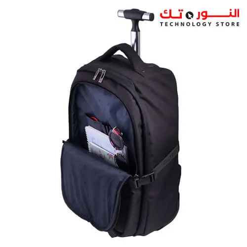 L'avvento (BG794) Laptop Trolley Backpack Bag Up to 15.6" - Black