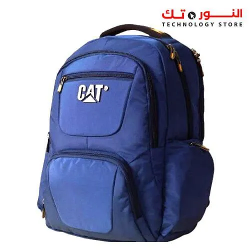 CAT 15.6-inch USB Business Travel Laptop Backpack - Blue