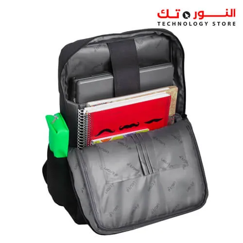 E-train (BG90B) Backpack Bag Fit Up to 15.6" - Black