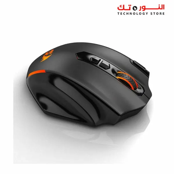 REDRAGON M691 MIST Wireless Gaming Mouse - 4,800 DPI Optical Sensor - Ergonomic Design with Thumb Rest - 3 Side Buttons - Rapid Fire Button