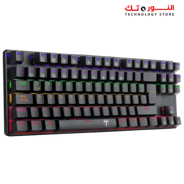 T-DAGGER BORA T-TGK313 Rainbow TKL Gaming Mechanical Keyboard