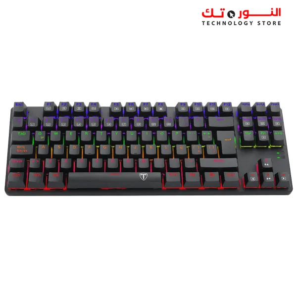 T-DAGGER BORA T-TGK313 Rainbow TKL Gaming Mechanical Keyboard