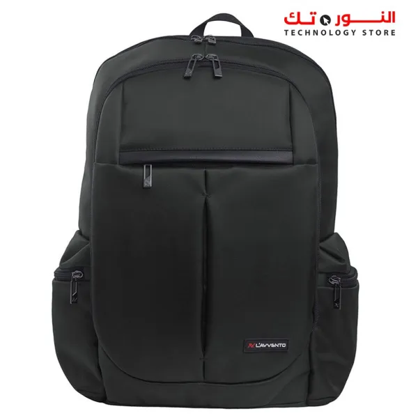 L'AVVENTO (BG695) Laptop Backpack up to 15.6"- Black