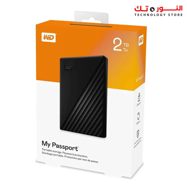 WD 2TB My Passport Portable External Hard Drive – USB 3.0