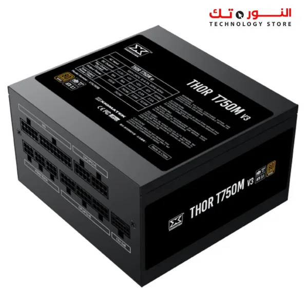 Xigmatek Thor T750M V3 750W 80+ Bronze ATX 3.1 PCI E 5.1 Full Modular Power Supply