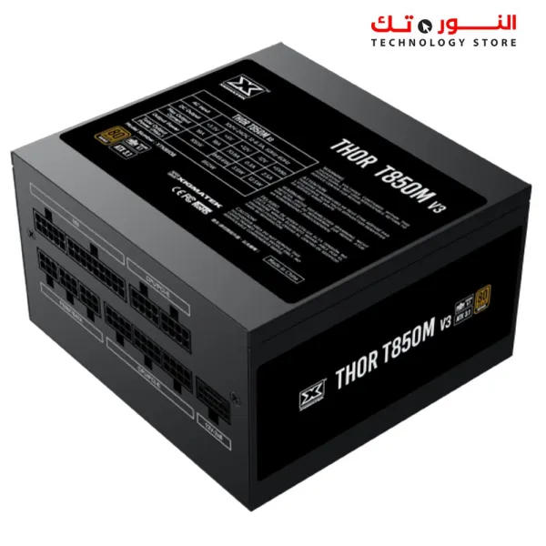 Xigmatek Thor T850M V3 850W 80+ Bronze ATX 3.1 PCI E 5.1 Full Modular Power Supply