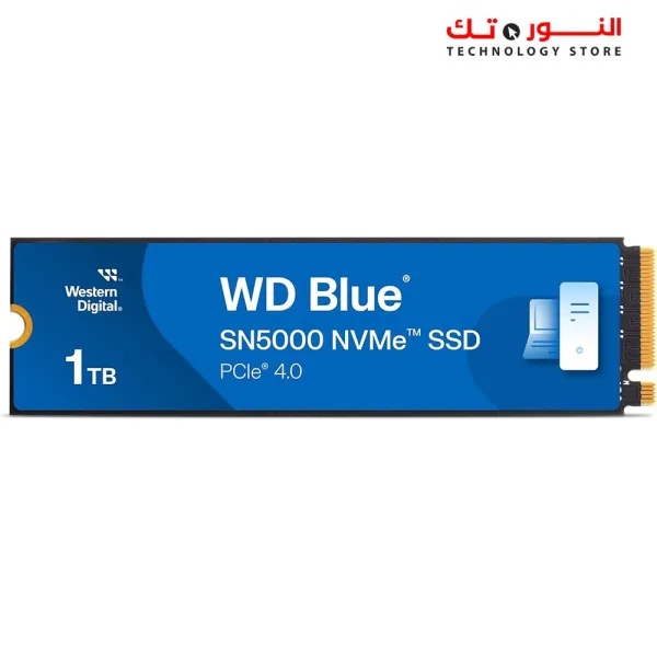Western Digital 1TB WD Blue SN5000 NVMe Internal Solid State Drive SSD - PCIe Gen 4.0, M.2 2280 Up to 5,150 MB/s