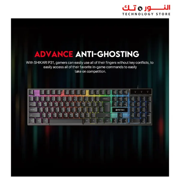 Fantech P31 Gaming Combo Hero Bundle 3×1 (Key+Mouse+Pad)