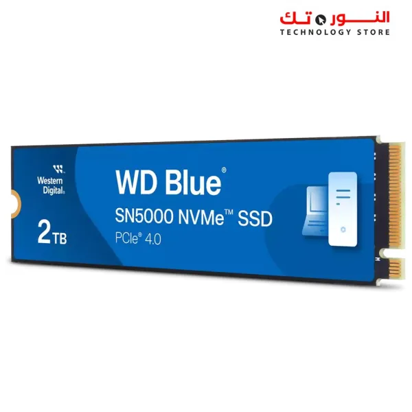 Western Digital Blue SN5000 NVMe™ SSD - 2TB - PCIe Gen4 x4 - 5,150MB/s
