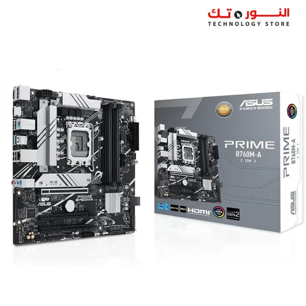 ASUS PRIME B760M-A CSM DDR5 - Aura Sync
