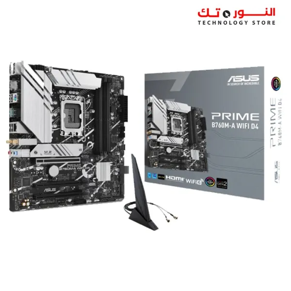 ASUS PRIME B760M-A WIFI DDR4 Aura Sync