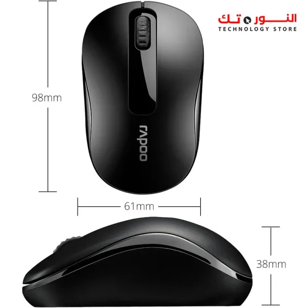 Rapoo M10 Plus Wireless Mouse – 1000 DPI