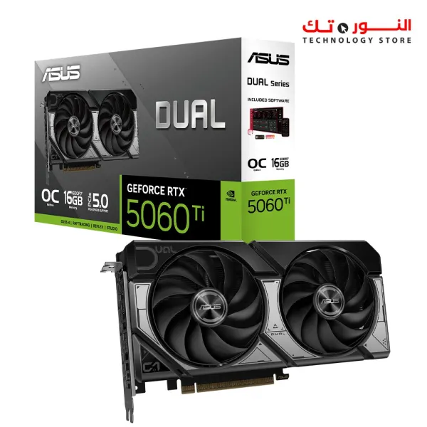 ASUS Dual GeForce RTX™ 5060 Ti 16GB GDDR7 OC Edition