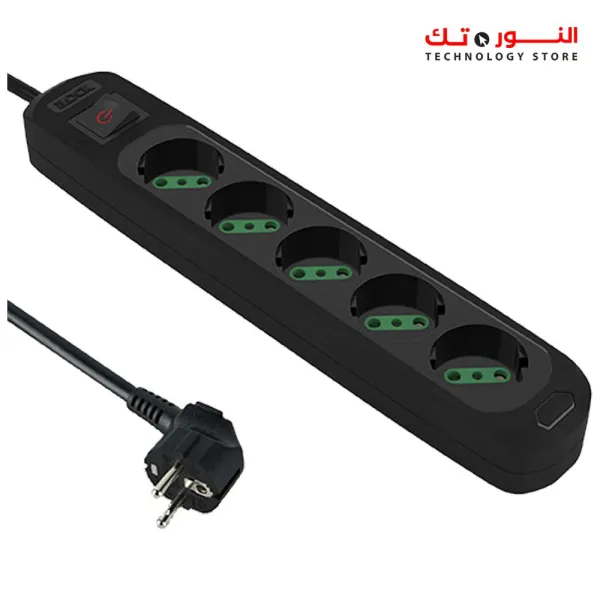 ILOCK power strip, 5 outlets without earthing (Basic) 1.5 m