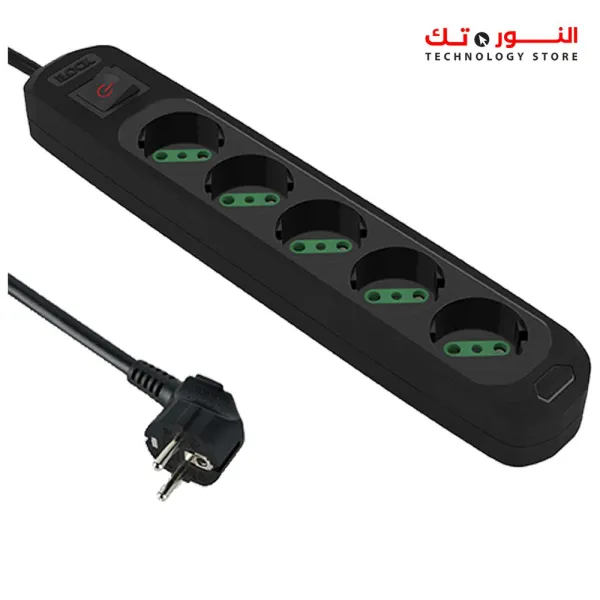ILOCK power strip, 5 outlets without earthing (Basic) 3 m