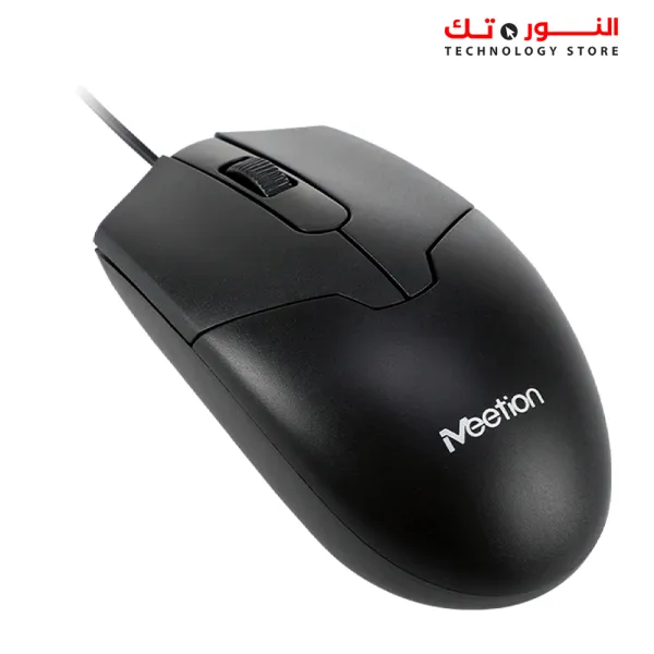 MEETION M360 USB Wired Mouse Black