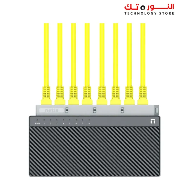 NETIS ST3108GC Switch 8 PORT  10/100/1000MBPS
