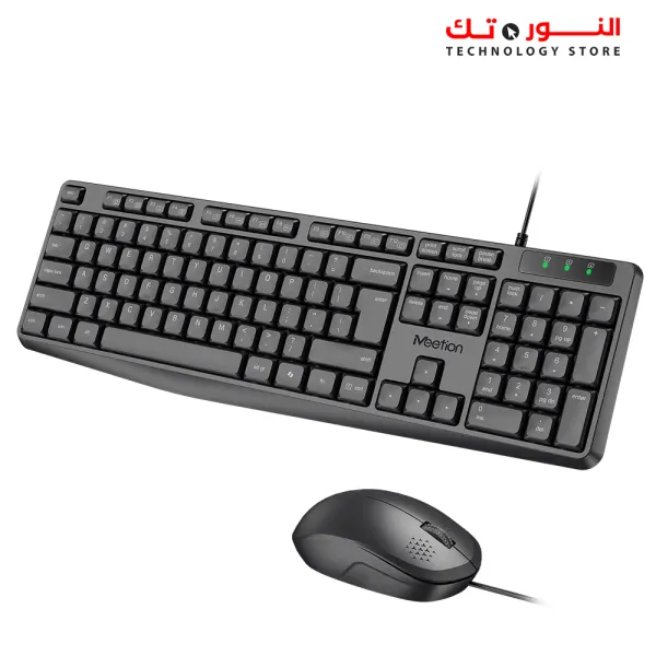 MEETION C235 Full-Size Wired Keyboard and Mouse Combo