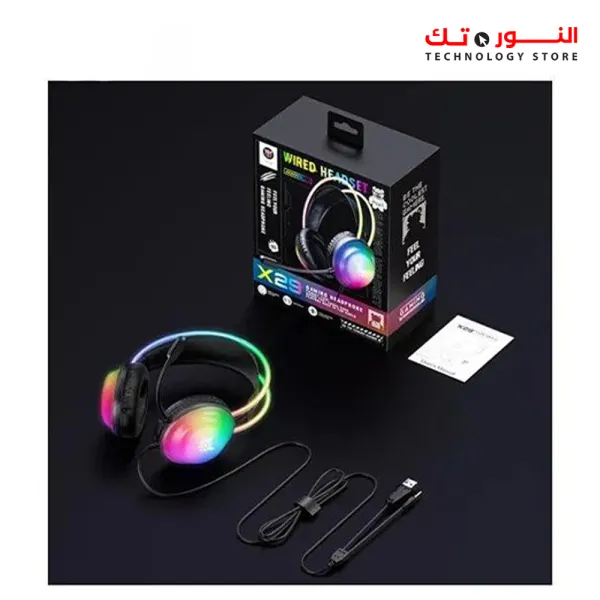 ONIKUMA X29 Gaming Headset - RGB Lighting