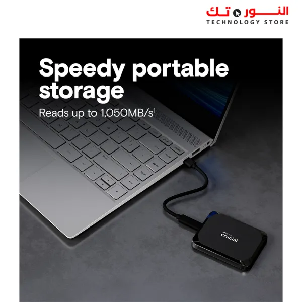 Crucial X9 2TB Portable SSD UP TO 1050MB/s