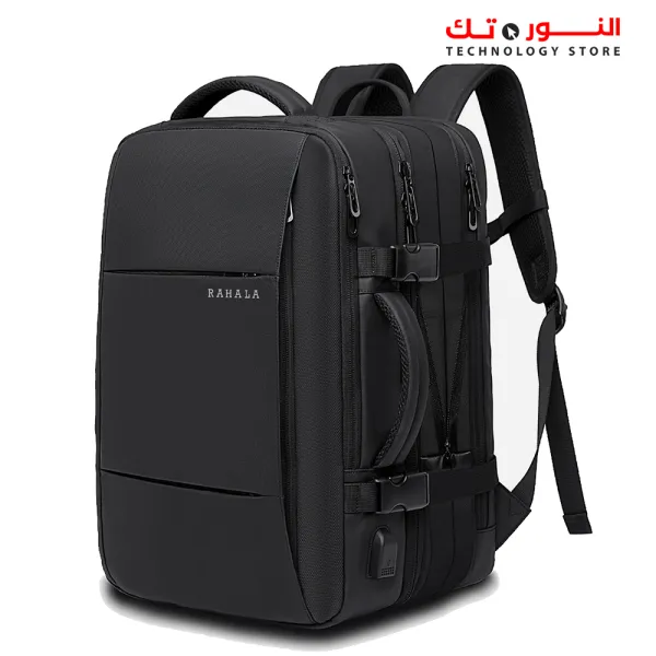 RAHALA RAL135 BAG - 15.6 Inches Laptop Capacity -  Mesh Compartment - USB Connector - Water Resistant - Mesh Compartment