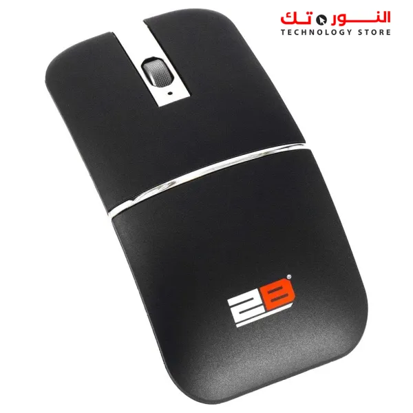 2B 2.4G (MO305) Wireless Mouse Rechargeable - Black