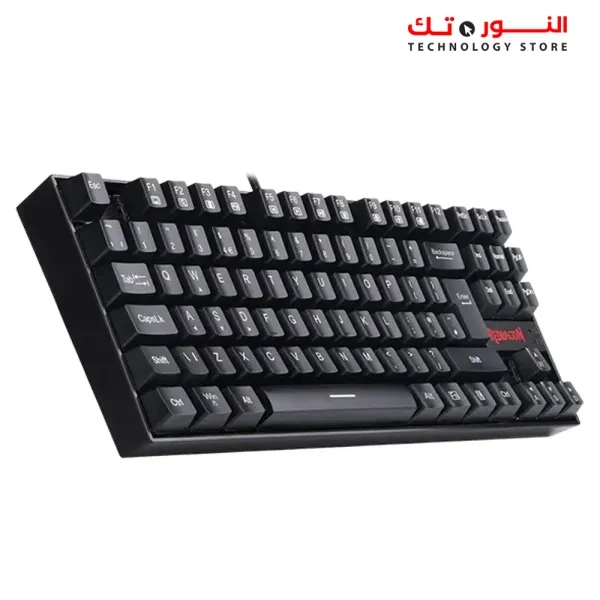 Redragon K552L-KR Kumara 87-Key Mechanical Gaming Keyboard - Red Switch - English Layout (No Light Edition)