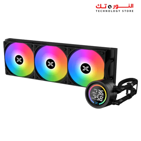XIGMATEK  LK PRO ARGB 360 DIGTAL LIQUID - BLACK 2.7 SMART LCD