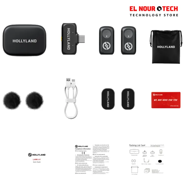 Hollyland LARK A1 Duo 2-Person Wireless Microphone System