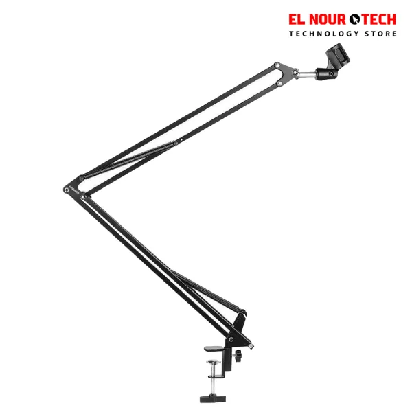 GENERAL Microphone Mount Stand, Durable and Adjustable Black NB-39