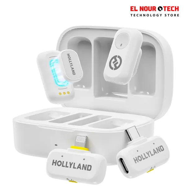 Hollyland Lark A1 Duo Combo - Wireless Microphone - Pin Microphone - "USB Type-C Receiver
