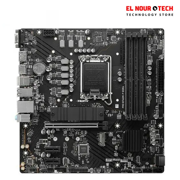 MSI PRO B760M-P DDR4 Socket LGA 1700 Motherboard