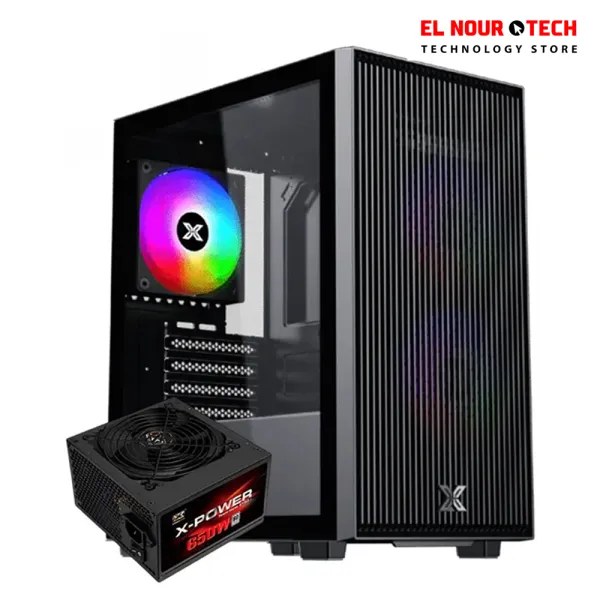 XIGMATEK AMUN 3 FAN ARGB PWM MICRO PSU 650W 80 PLUS