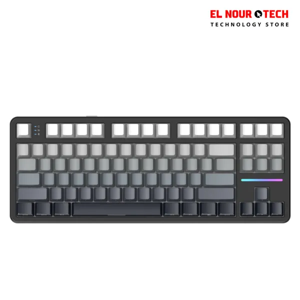 Attack Shark X87 Tri Mode RGB Star Black Gaming Keyboard