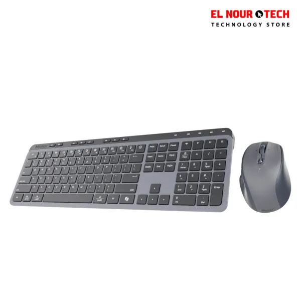MEETION CW330 Rechargeable Dual Mode Wireless And Bluetooth Arabic Keyboard And Mouse Combo